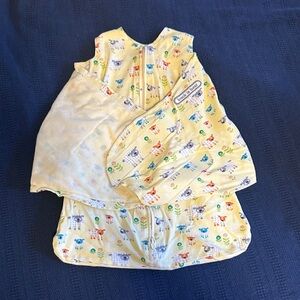 Halo Yellow Animal Print Sleep Sack